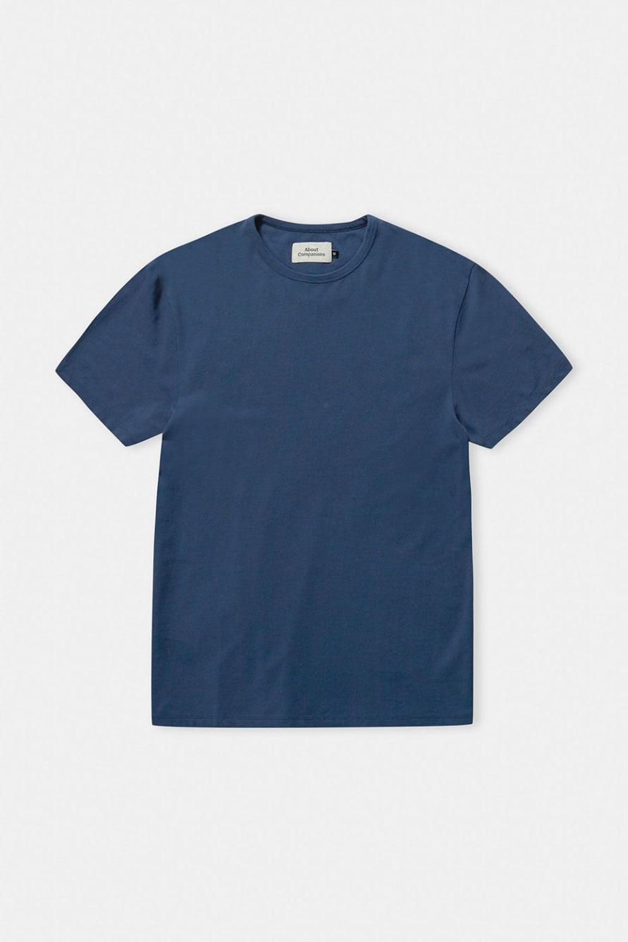 About Companions Blue Eco Pique Liron T-shirt