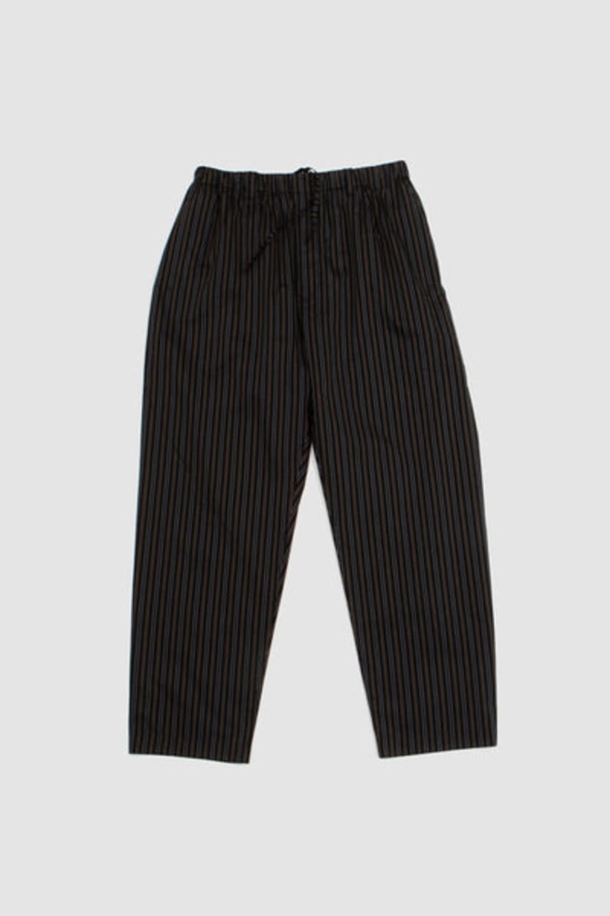 Lemaire  Relaxed Pants Dark Brown/marine