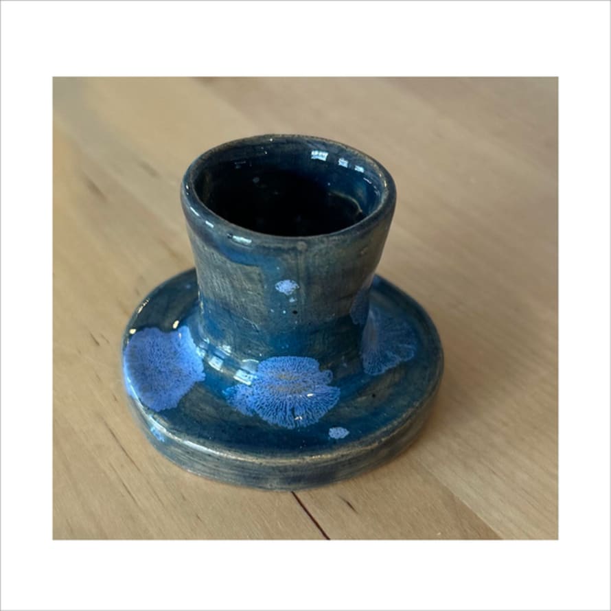 Wendyhouse Candle Stick - Blue Splodge