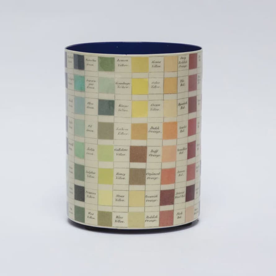 Roomy Town Enamel Pen Pots - Werner's Nomenclature Of Colours