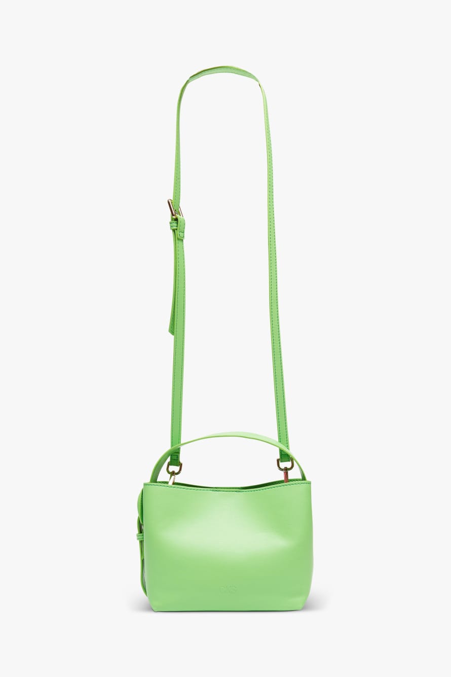Cks fashion Small Bright Green Maya Shoulder Bag