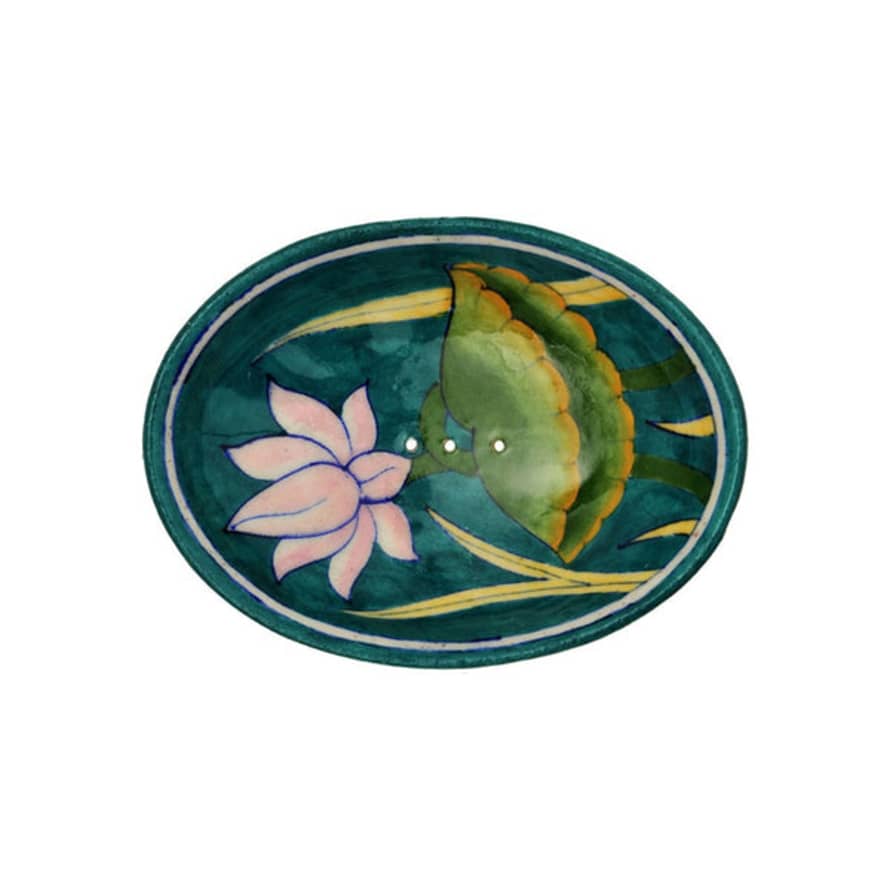 livs Soap Dish - Handmade Lotus Flower