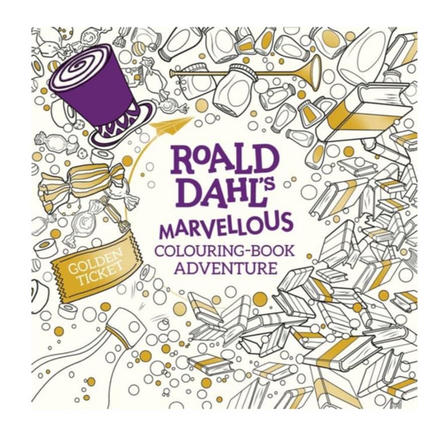 Bookspeed Roald Dahls Marvellous Colouring Book Adventure