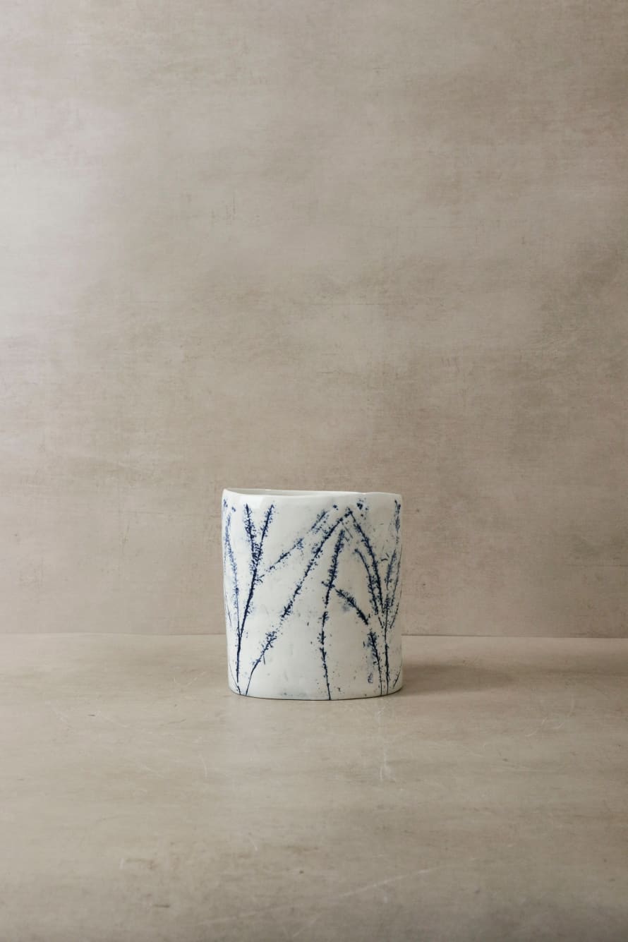 botanicalboysuk Cobalt Blue Fynbos Vase - N° 16