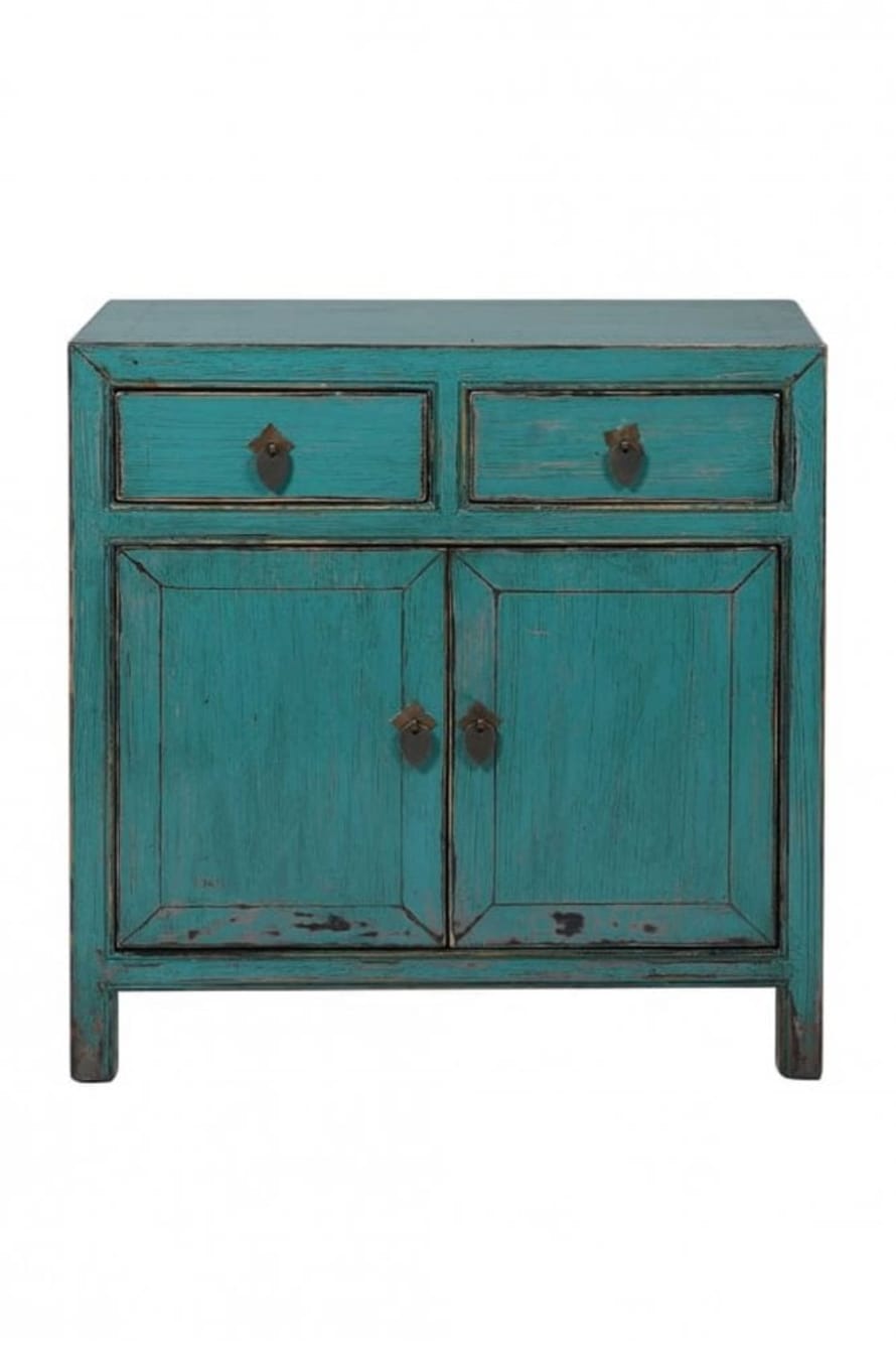 The Home Collection Oriental Shanxi Turquoise Cupboard