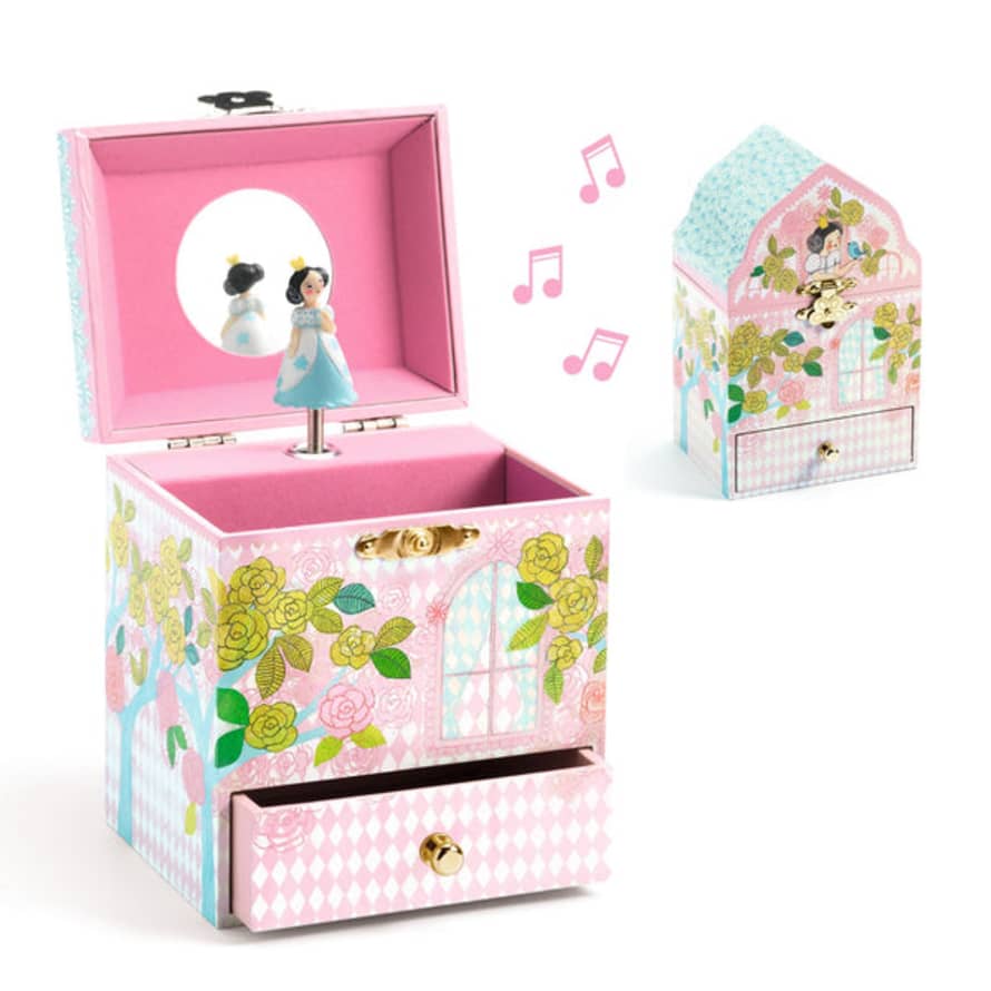 Djeco  Children's Musical Jewellery Box - Delighted Palace