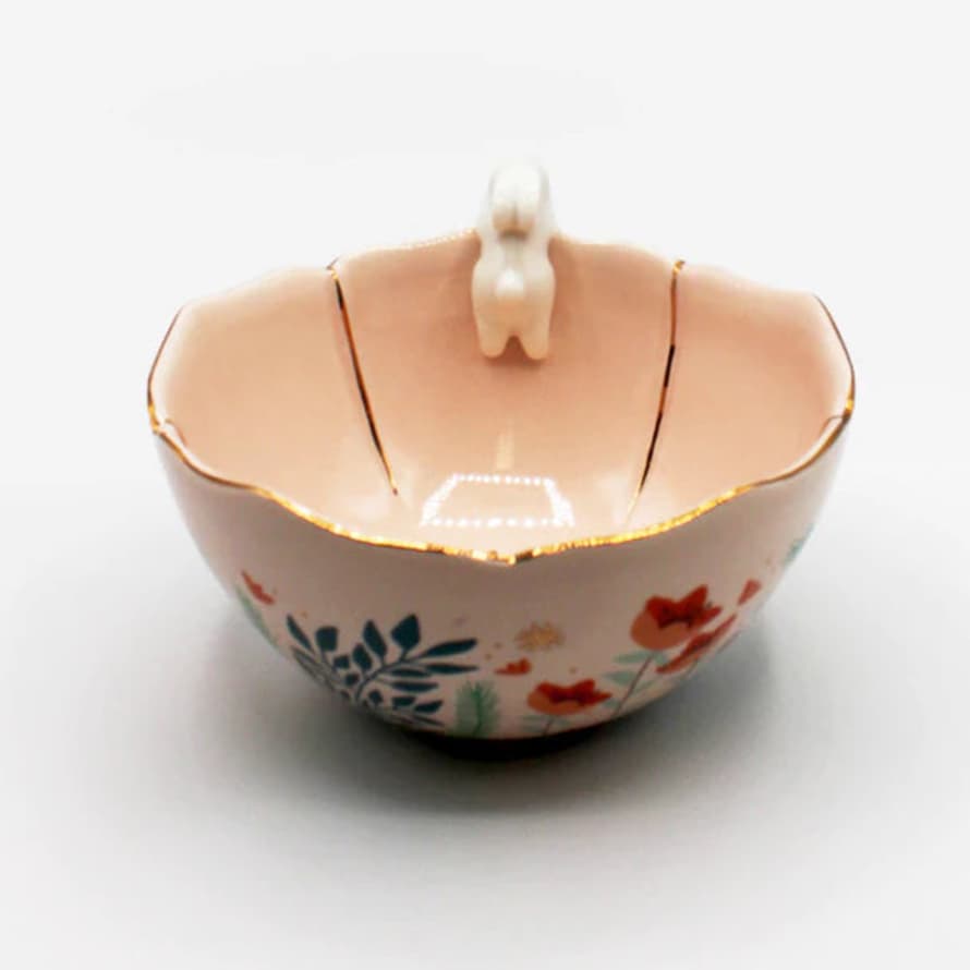Bluebelle Ceramic Bunny Bowl in Gift Box