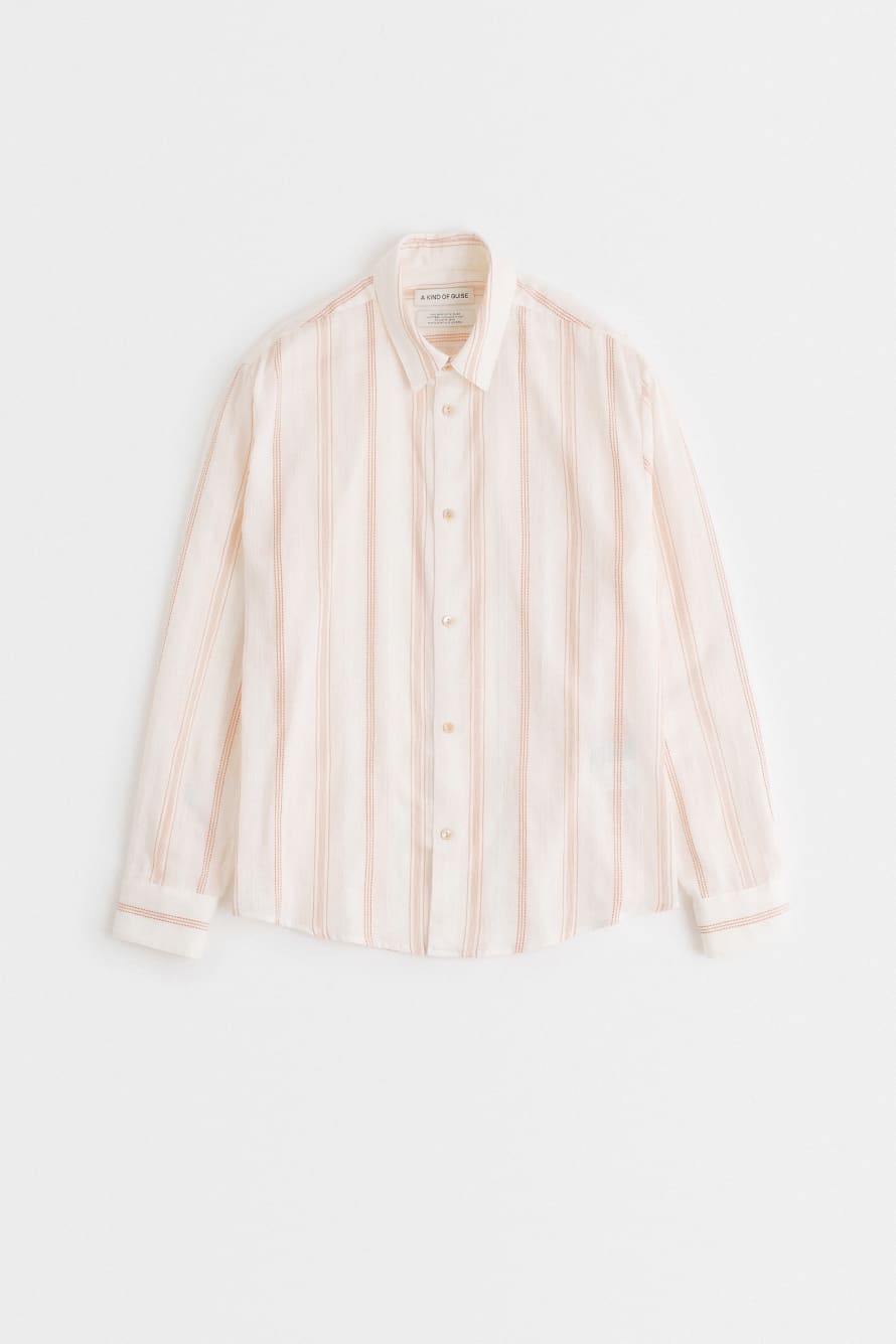 A KIND OF GUISE Ajvar Stripe Fulvio Shirt