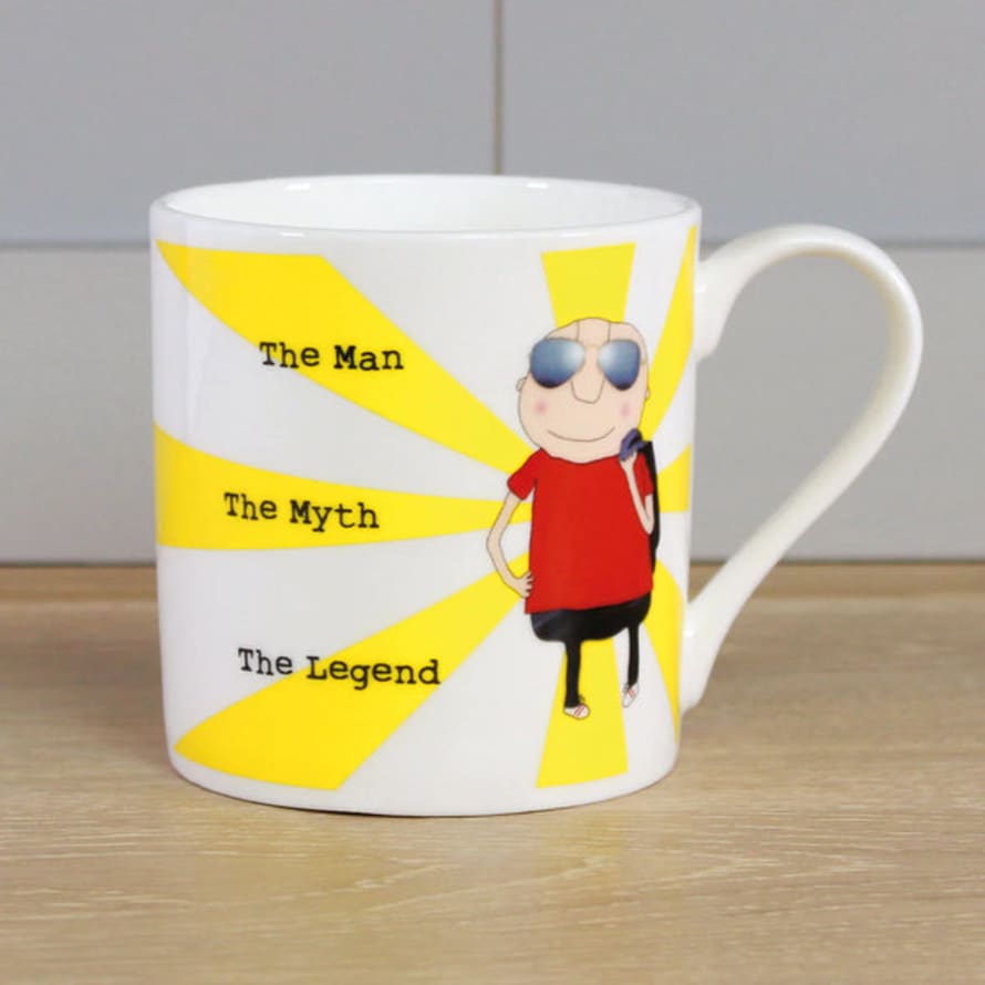 Mclaggan Smith Mugs The Man, The Myth, The Legend Quite Big Mug