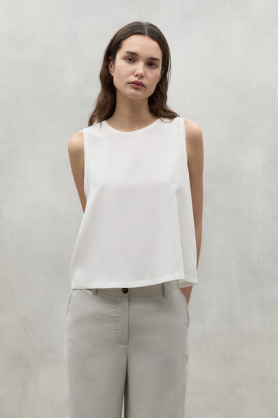 Ecoalf White Salma Shirt