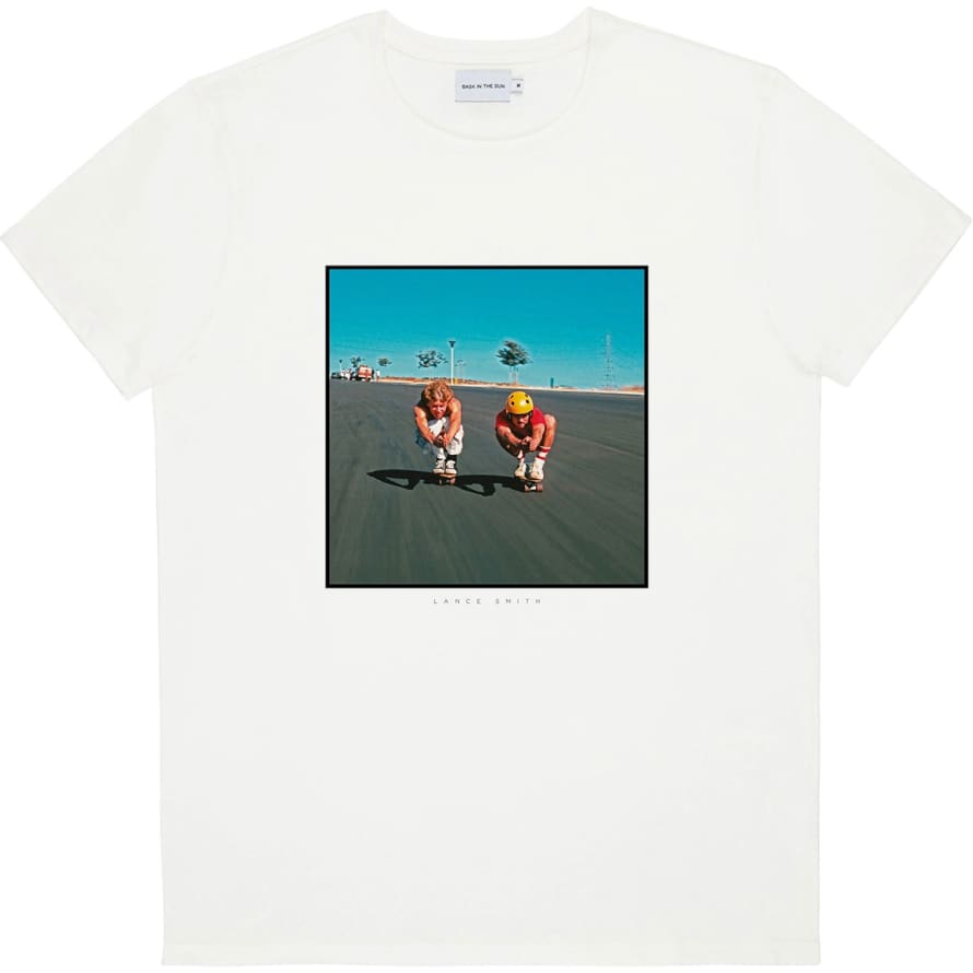 Bask in the sun Bask In The Sun - T-shirt Blanc Skateurs