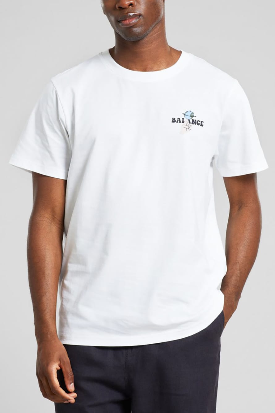 dedicated White Stockholm Balance T-shirt