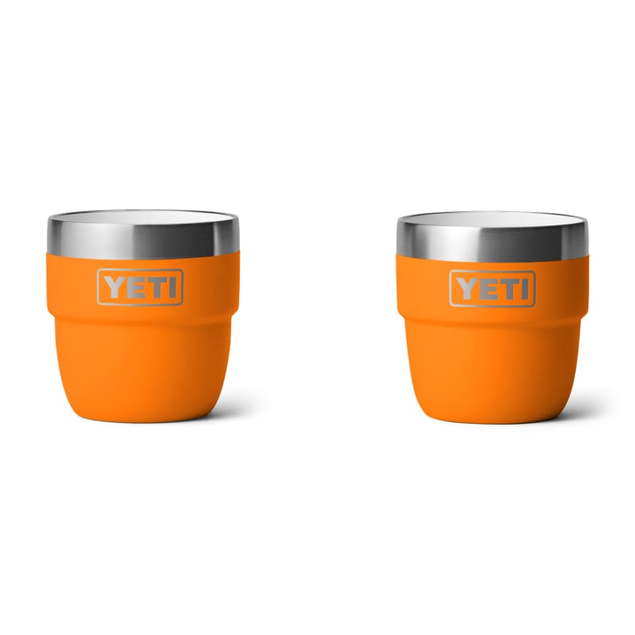 Yeti Espresso 4oz Cup 2 Pack - King Crab Orange