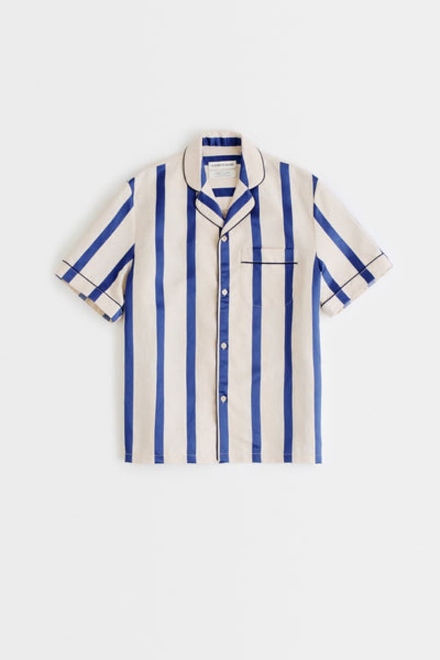A KIND OF GUISE Cesare Shirt Bold Laguna Stripe