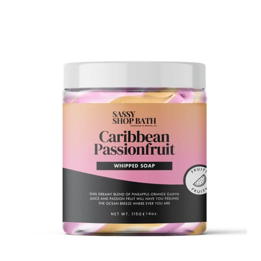 Sassy Scents | Whipped Soap | Caribbean Passion Fruit
