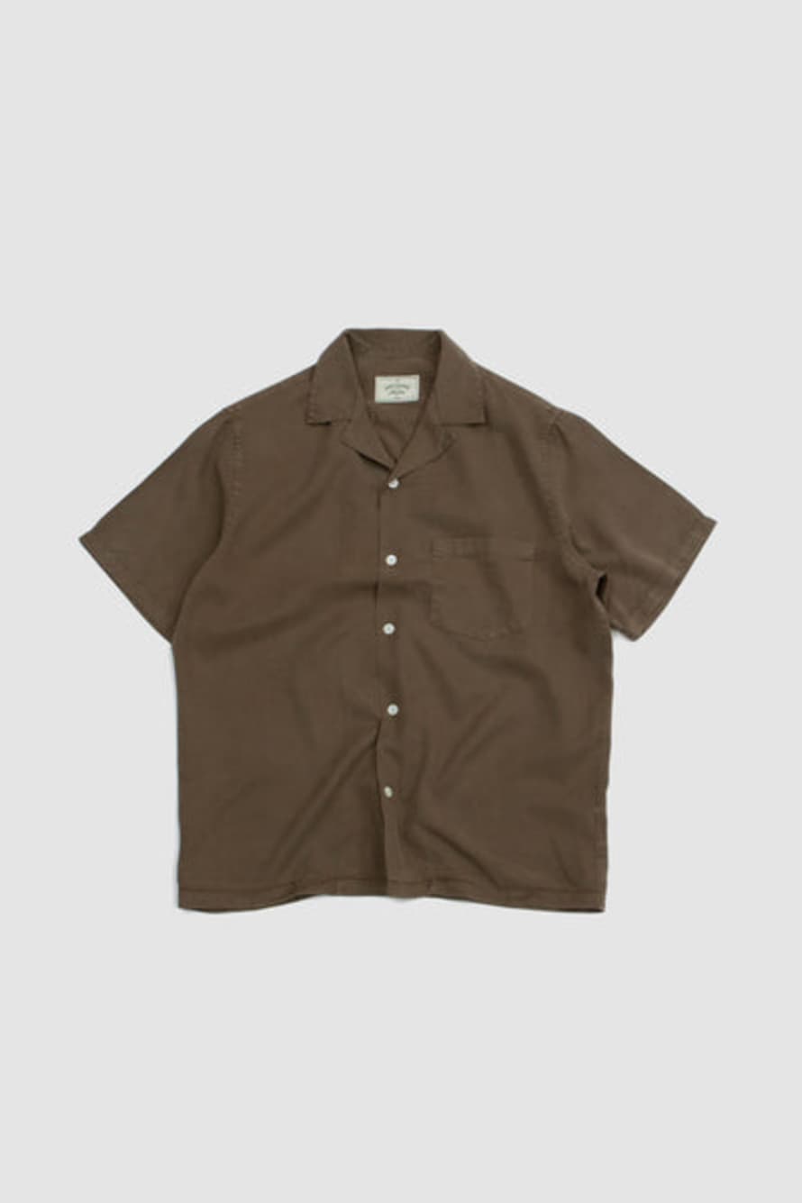  Portuguese Flannel Dogtown Shirt Olive