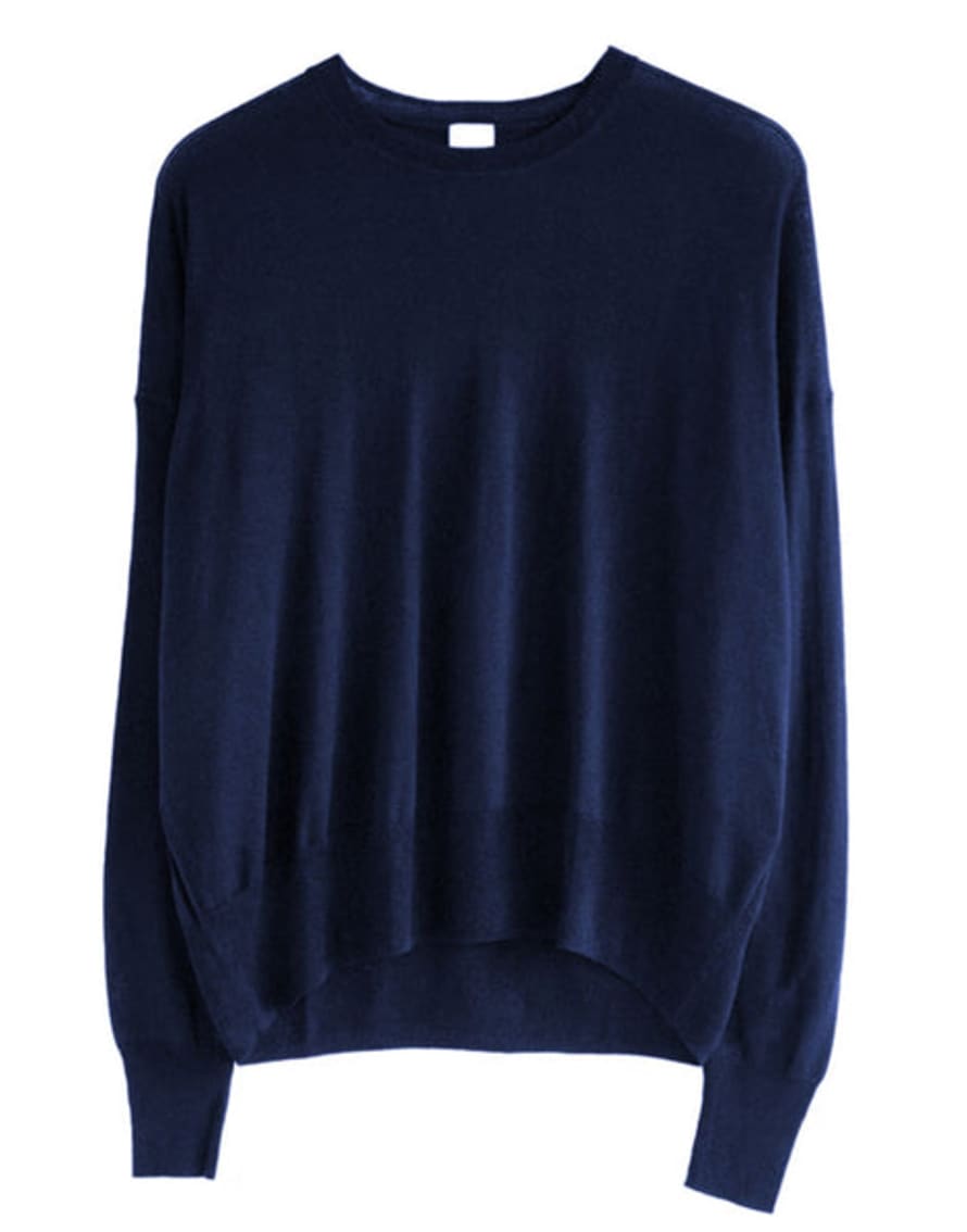CT PLAGE Sweater For Woman Ct24116 Black Navy