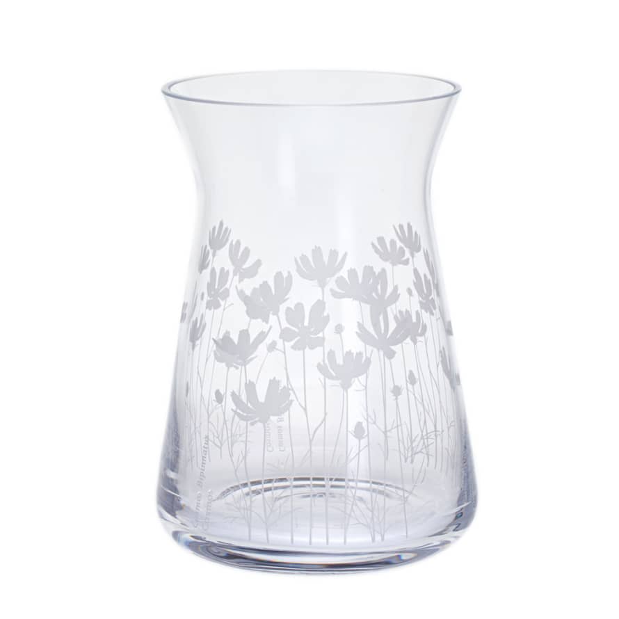 Dartington Crystal Bloom Cosmos Bunch Vase