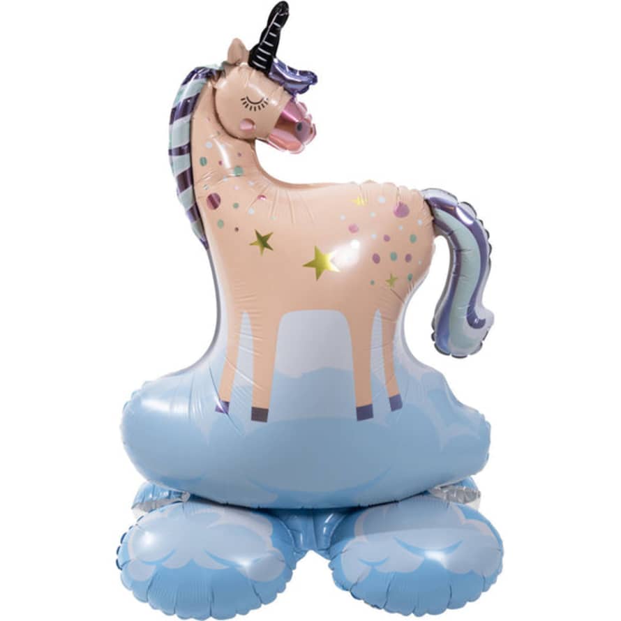 Folat Standing Foil Balloon - Unicorn - 53 X 81 Cm