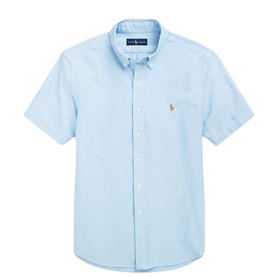 Ralph Lauren Menswear S/S Custom Fit Oxford Shirt
