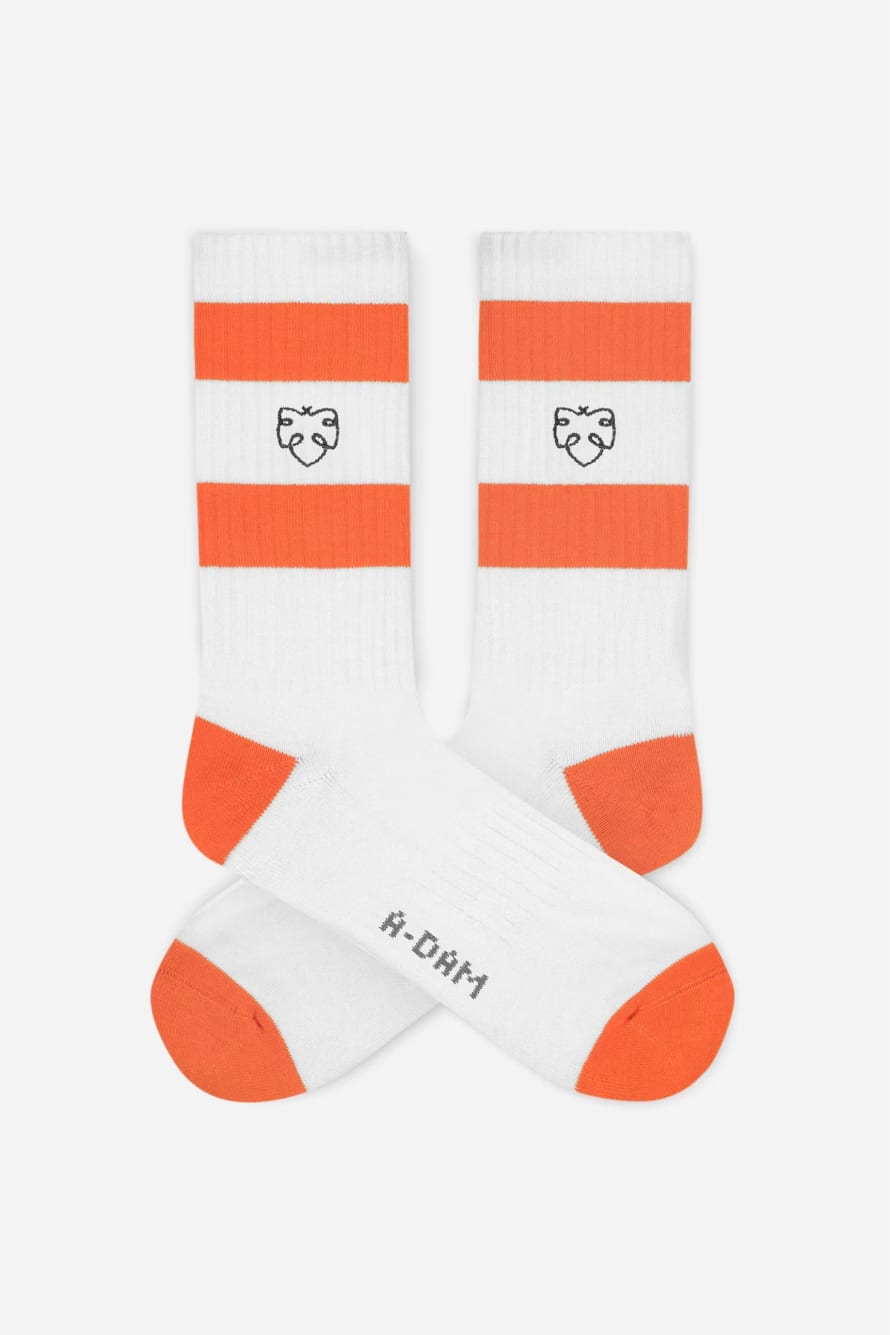 Adam Sport Socks - Orange Fig - Sustainable