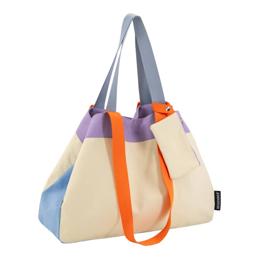 Remember Remember Shoulder Bag & Carry Bag In 100% Cotton Canvas Toni Design