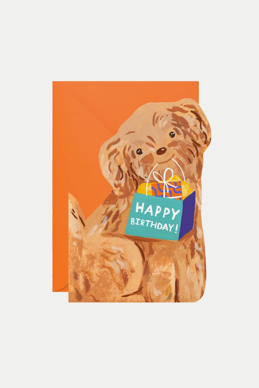 Icka Dog Birthday Card