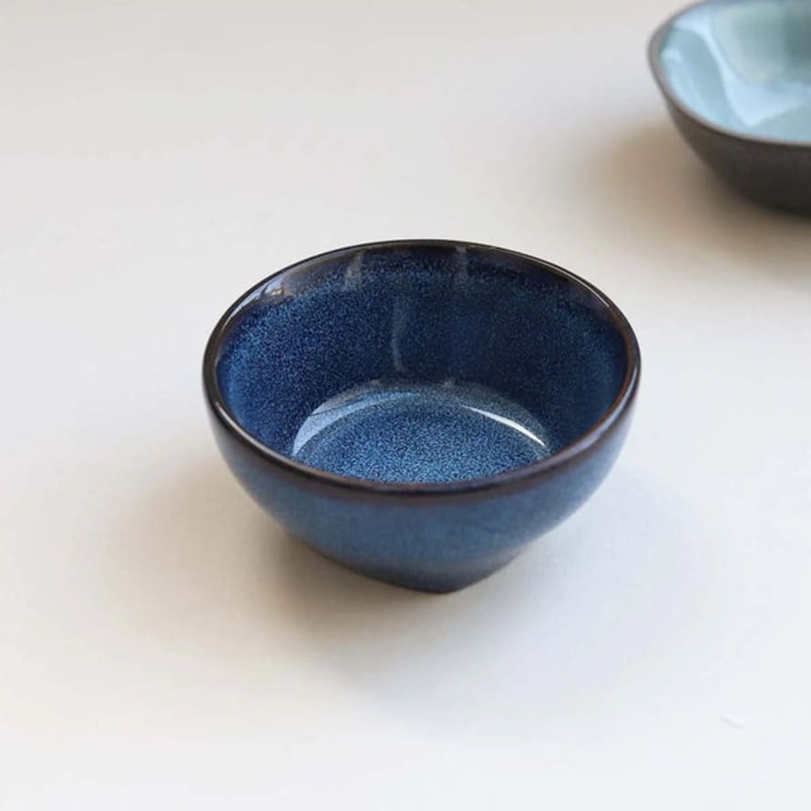 Distinctly Living Small Ocean Blue Dipping Bowl