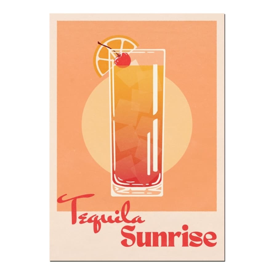 Cai & Jo Tequila Sunrise Print