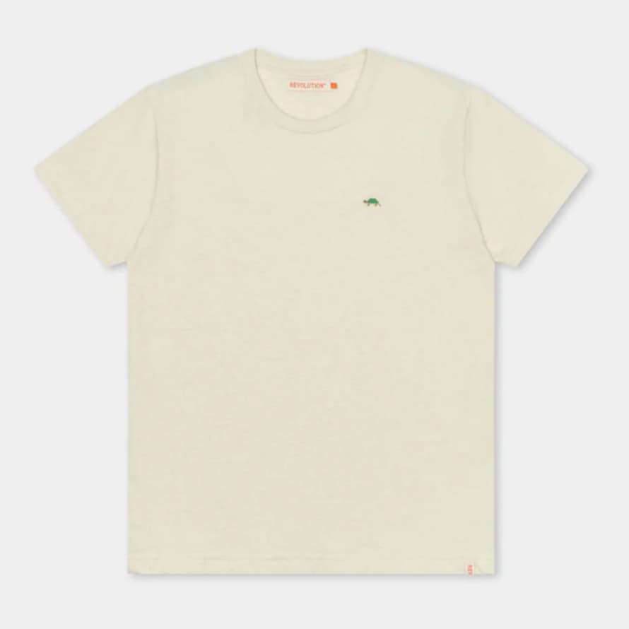 RVLT Revolution | 1340 Tur T-shirt | Off-white Melange