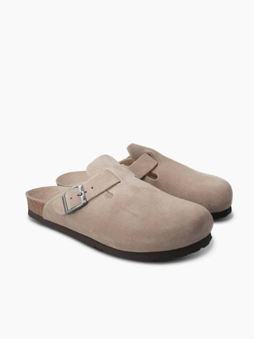 Genuins Riva Sandals - Velour Taupe
