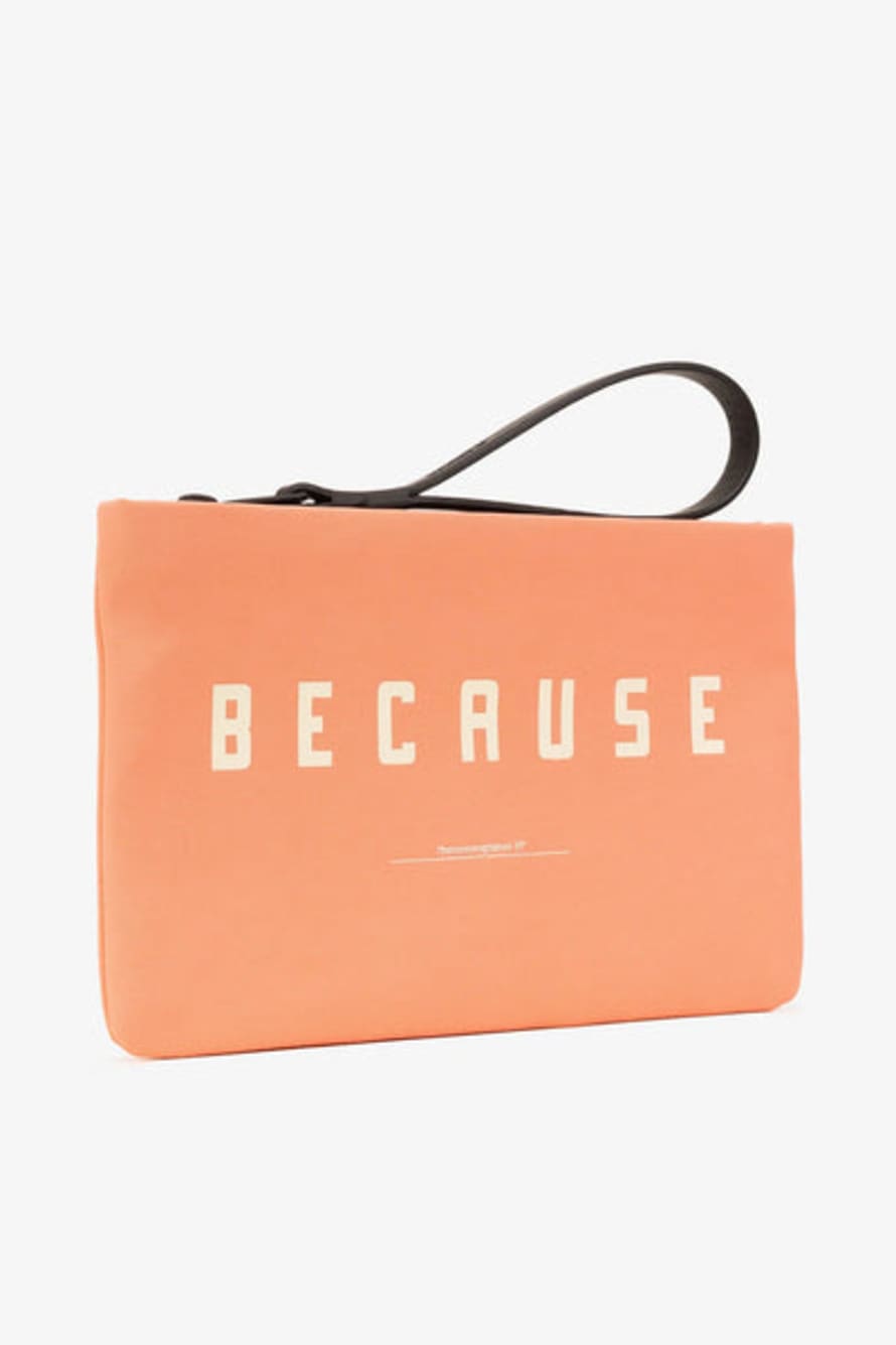 Ecoalf Lupita Clutch with Message - Coral