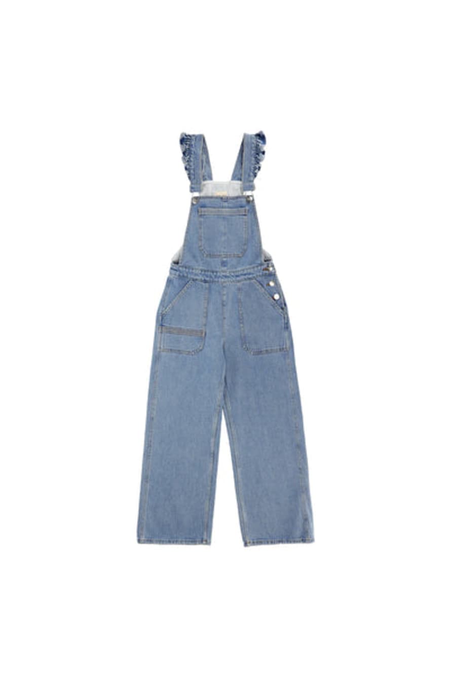 SEVENTY + MOCHI Elodie Frill Dungarees - Rodeo Vintage