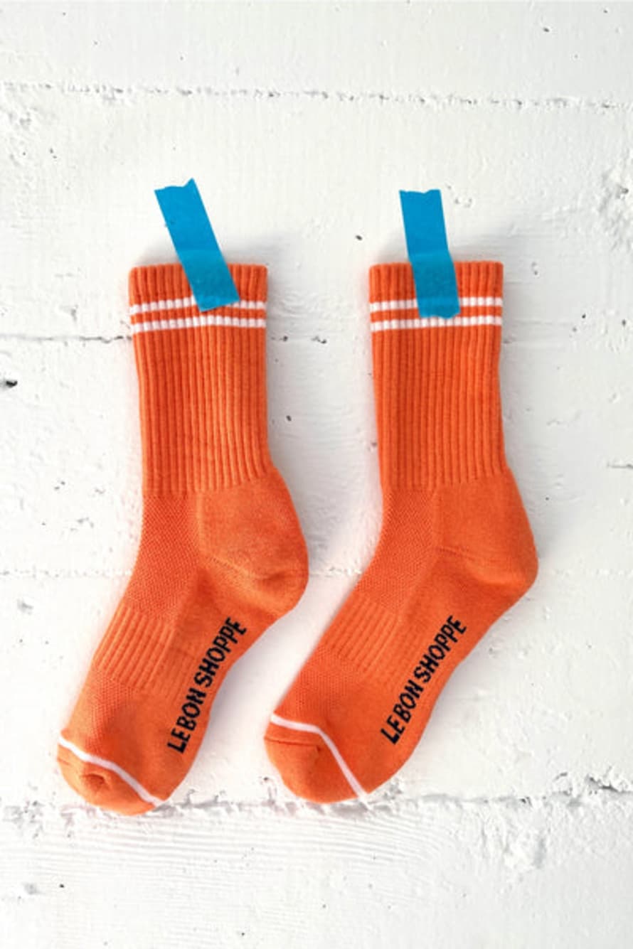 Le Bon Shoppe Boyfriend Socks | Orange