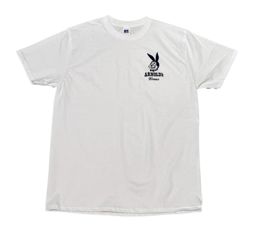 Arnold's Bunny T-shirt White Navy