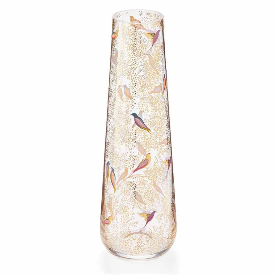 Sara Miller London Chelsea Glass Tall Vase - 35 cm