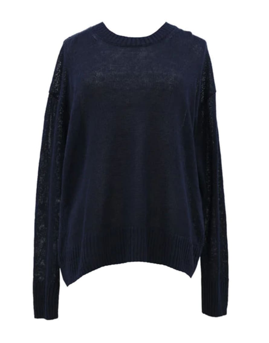 CT PLAGE Sweater For Woman CT24132 Black Navy