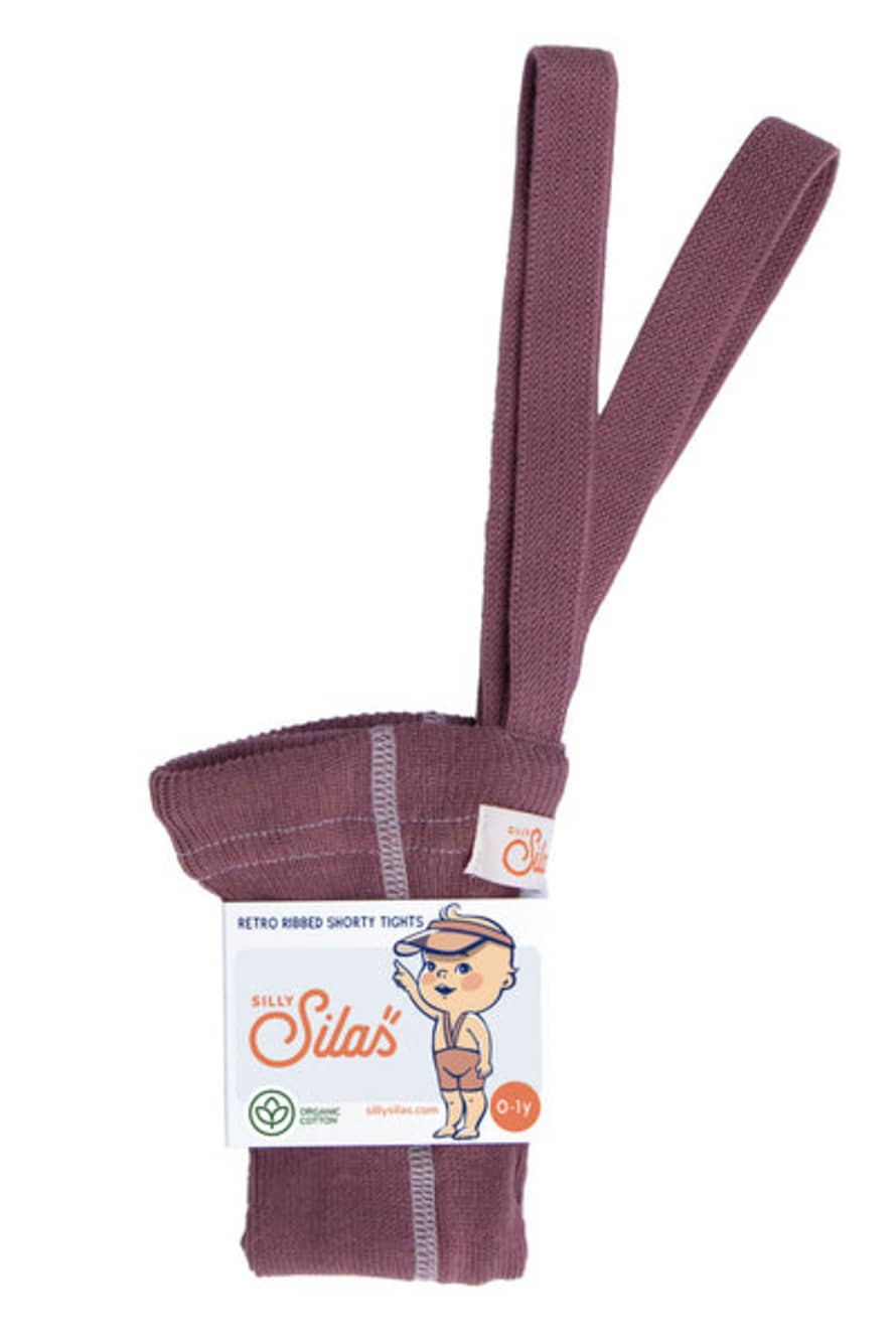 Silly Silas Acai Smoothie Shorty Cotton Tights With Braces