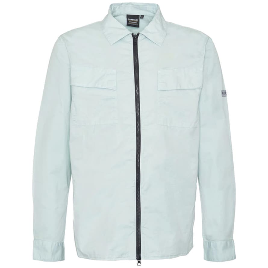 Barbour Parson Overshirt - Green Fig