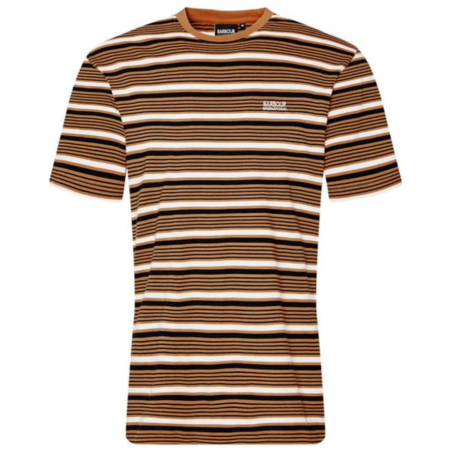 Barbour Bristol Stripe T-shirt - Desert