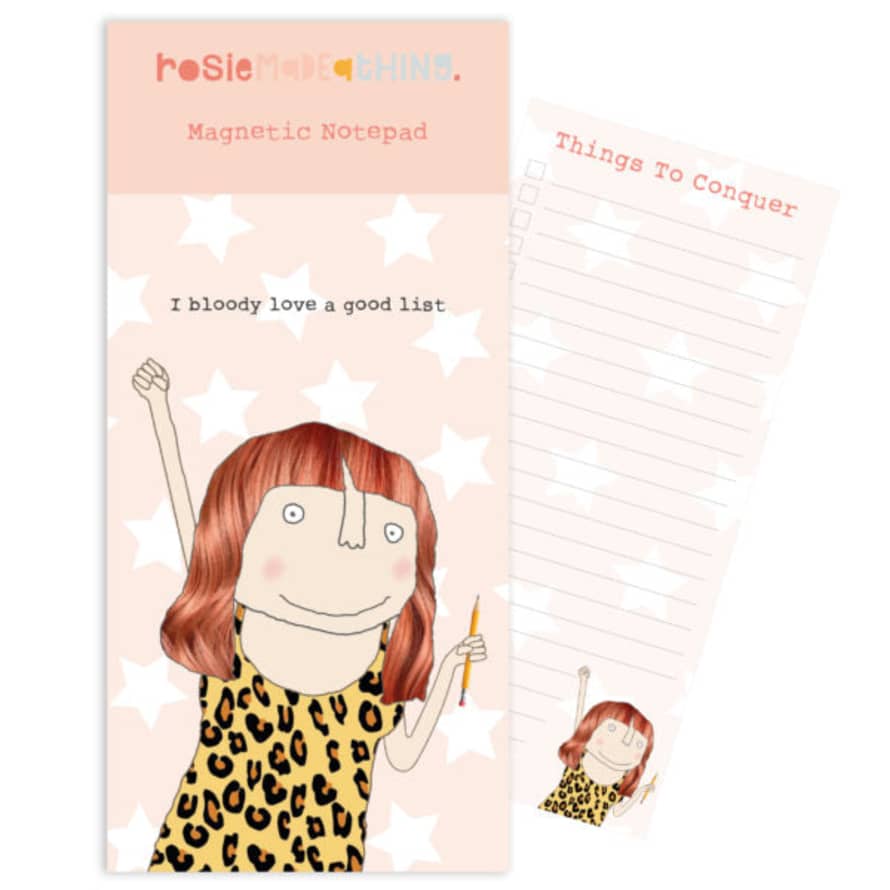 Rosie Made A Thing Rosie Made A Thing Magnetic Notepad - Bloody Love A List
