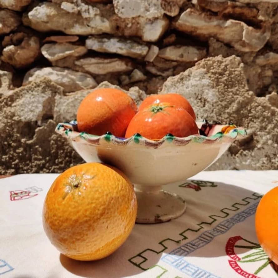 El Consulado Ceramic Orange Fruit