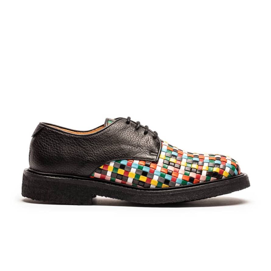 Tracey Neuls PABLO Carnival | Woven Leather Derby