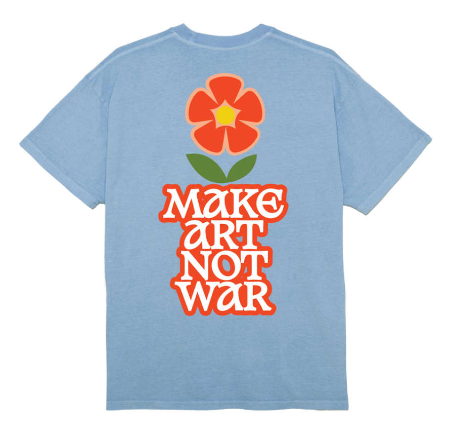 OBEY Make Art Not War Flower (Pigment Hydrangea)