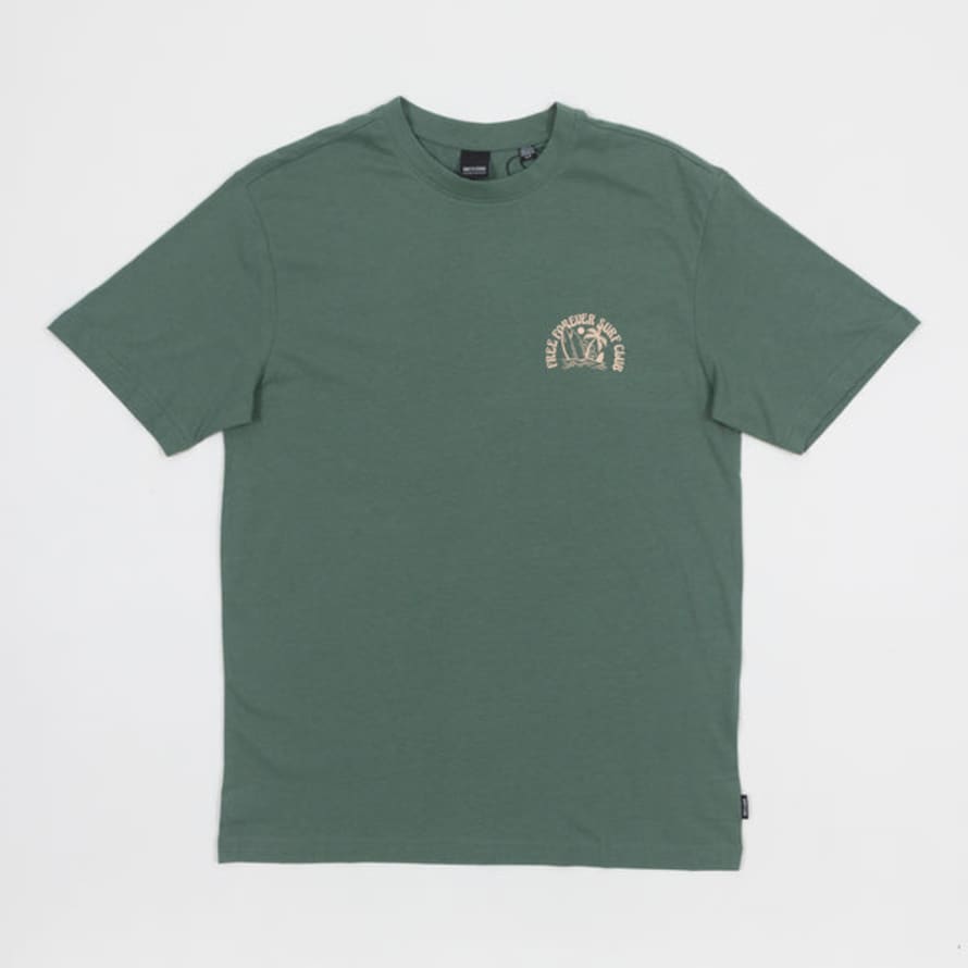 Only & Sons Only & Sons Surf Club T-shirt In Green