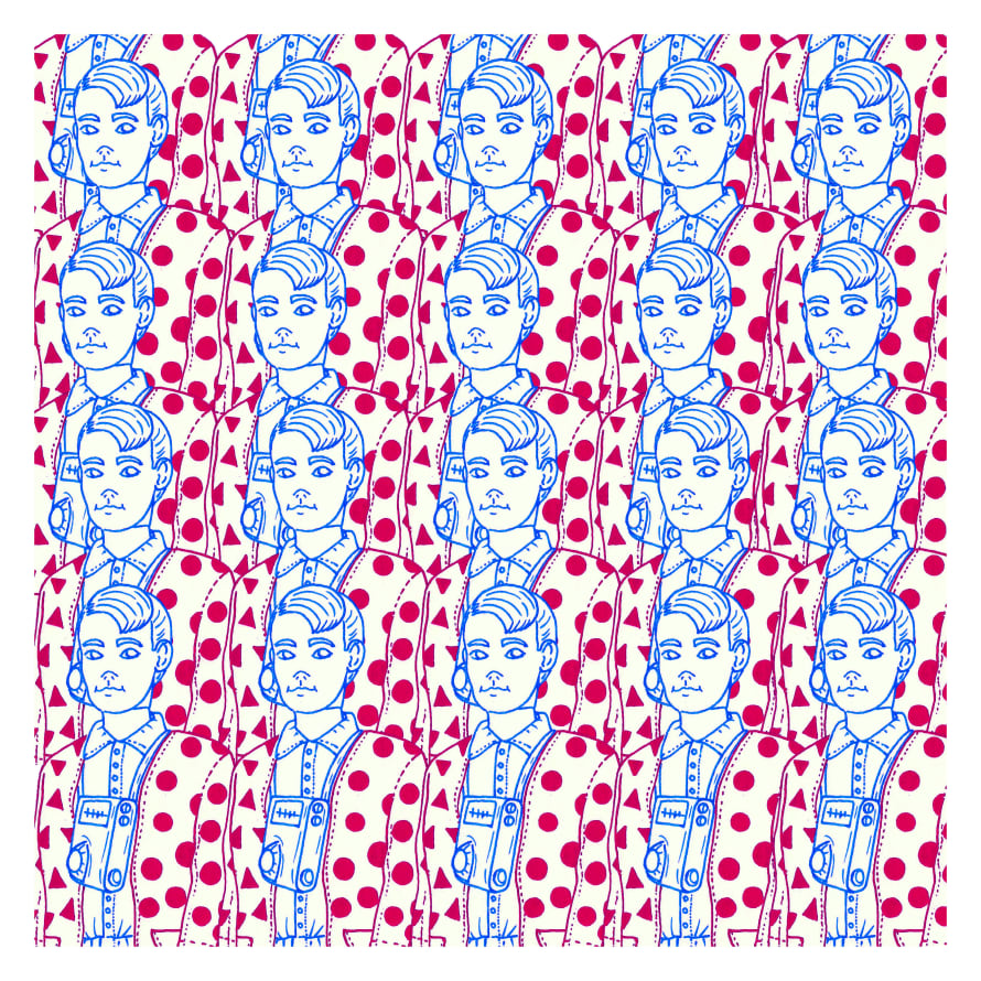 David Urzua Hombres David Urzua Illustration Print