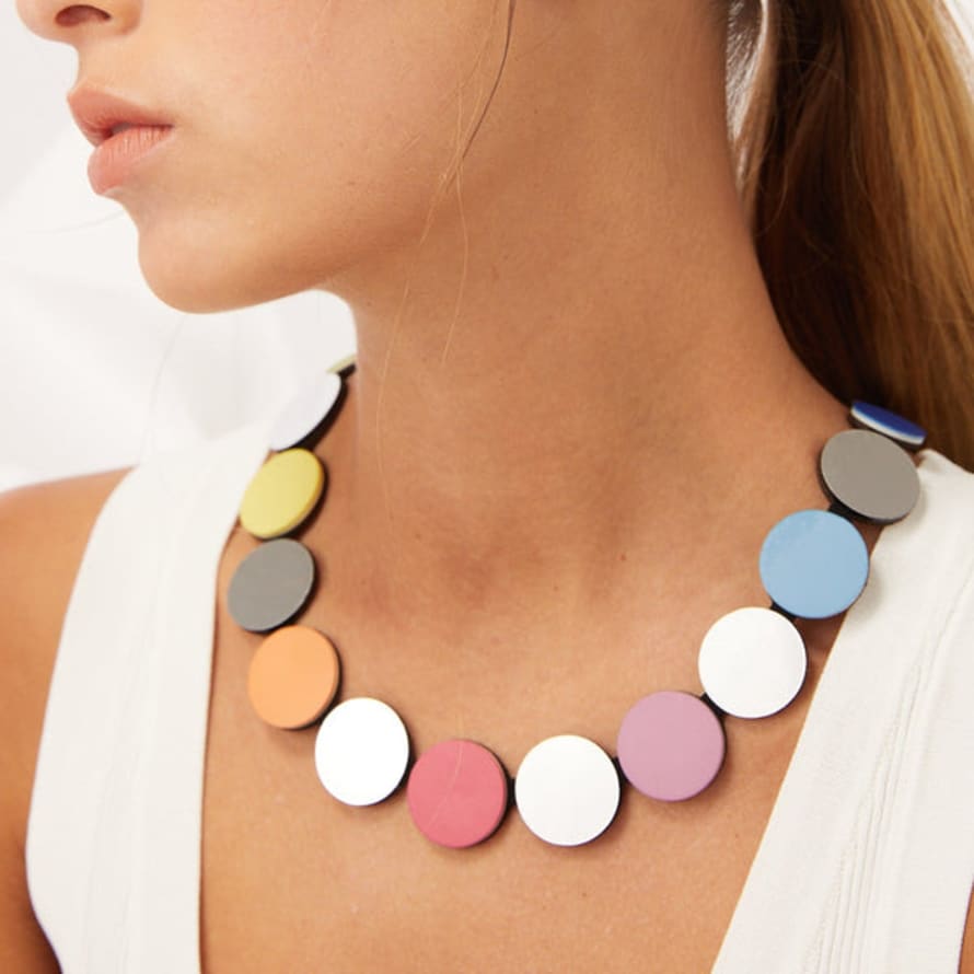 Inskin Sisters Colours Circle Necklace