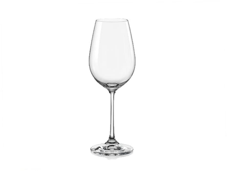 Crystalex Viola Wine Glass 550 ml Set of 6 - Clear