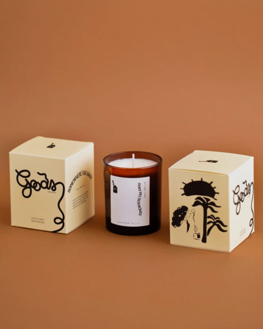 Our Lovely Goods Goods: Somewhere Far Away - Coconut, Vanilla & Lime Candle