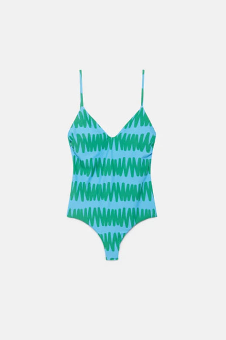 Compania Fantastica -striped Vibe Swimming Costume
